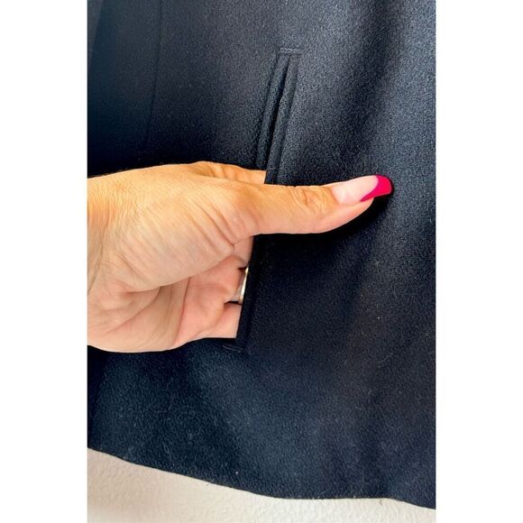 J. Crew Women's Wool Blend Lined Zip Up Mid Waist Jacket Medium - Picture 3 of 10